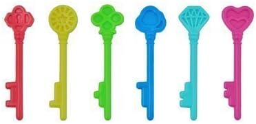 Replacement Key Bag for Mattel Keepsake Box, 6 Keys
