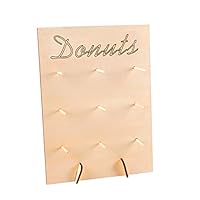 Eve.Ruan Cute Donut Wall Stand Birthday Wedding Party Favour Doughnut Sweet Cart, for Bridal Showers, Baby Showers, Birthday Parties Decoration