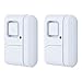 GE Personal Security Window/Door Alarm, 2-Pack, DIY Home Protection, Burglar Alert, Wireless Alarm, Off/Chime/Alarm, Easy Installation, Ideal for Home, Garage, Apartment, Dorm, RV and Office, 45115 primary
