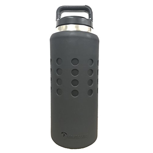 ARMORSKINS Rambler/Bottle Silicone Skin (36oz Black)