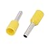uxcell 1000Pcs 16 AWG 1.5mm2 Insulated Cord End Wire Ferrules Terminal VE1508 Yellow