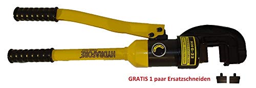 Hydraulic Rebar Cutter Concrete Construction Tool (7/8",16Ton) G-22