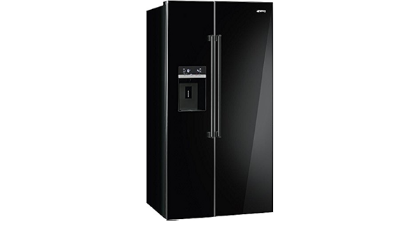 Smeg SBS63NED Independiente 544L A+ Negro nevera puerta lado ...