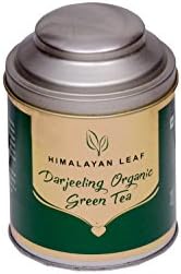 Himalayan Leaf Darjeeling green Tea Exquisite Flavor Tin - 100 g