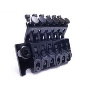 Graphtech LB63 Bridge w/StringSavers Black PS-0080-B0