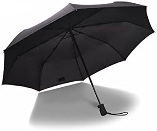 GearXup Windproof Umbrellas, Auto Open Close, Travel Umbrella, Stylish Design for Women / Men-Black