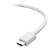 Cable Matters [Premium Certified] White HDMI Cable 6 ft (Premium HDMI Cable) with 4K HDR Support