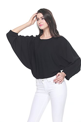 batwing sleeve crop top