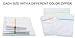 Mamlyn Mesh Laundry Bag for Delicates, Wash Bag for Underwear and Lingerie, Makeup Organizer Bag (1 Large, 2 Medium, 2 Small)