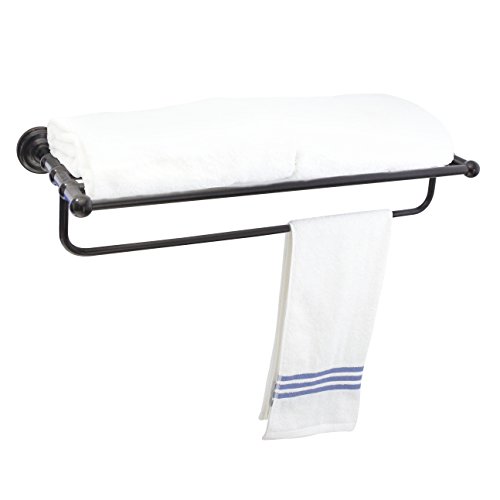 MODONA 24â€ Wall Mounted Towel Rack â€“ Rubbed Bronze â€“ Viola Series