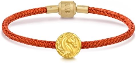 Amazon.com: CHOW SANG SANG 999 24K Gold Charme Japanese Mizuhiki