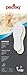 Pedag Summer | Terry Cotton Sockless Insoles | Barefoot Inserts | Handmade in Germany | Absorbs Sweat & Controls Odor | Wear Without Socks | Washable | US Women 8/ Men 5/ EU 38 | White | 1 Pair