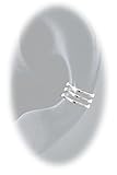 Earcuff 9 Triple SS Sterling Silver