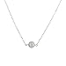Lux Accessories Delicate Simple Round 