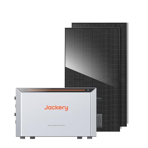 Jackery HP 2000 Ultra Balkonkraftwerk mit Speicher (2200W | 2kWh), Erweiterbar bis 8kWh, 2 * 500W bifazialen Solarmodulen, Plug & Play, 0% VAT thumbnail 1