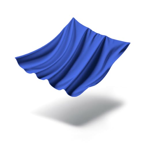 Photo 1 of Mezzati Brushed Microfiber Flat Sheet - Ultra Soft and Lightweight for Ultimate Sleep Comfort, Wrinkle Free and Color Fade Resistant (Royal Blue, Queen)