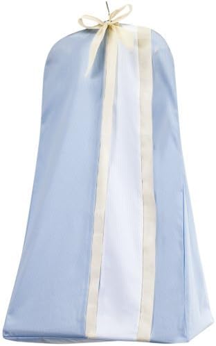 Picci Positano Diaper Stacker in Blue and Cream by Picci