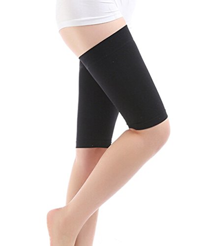 ieasysexy Hot Sale Elastic Breathable Stretch Skinny Leg Weight Loss Wrap Belt Massager Slimming Thigh Leg Shaper Compression Socks Burn Fat Thin Leg Socks for Women Lady(1 Pair) - Thumbnail 3