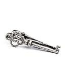 English Laundry Men's Skeleton Key Tie Bar, Gunmetal, One Size