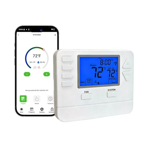 XuLuaba STN705W Smart WiFi Thermostat