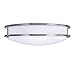 Lunabode LED Double Ring Dimmable LED Ceiling Light, Flush Mount, Porch & Room Lights, 22W (100W Eq) 1800lm, 2700K, Brushed Nickel, ETL (14