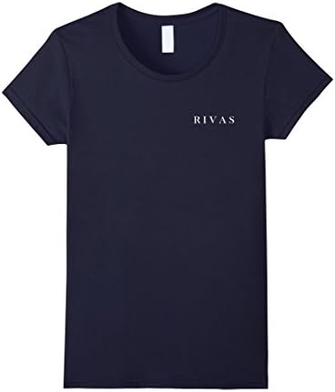 Womens RIVAS Logo Shirt Medium Navy