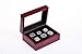 GF-sports store A Set of 6 Pittsburgh Steelers Super Bowl Championship Replica Ring by Display Box Set-(White)