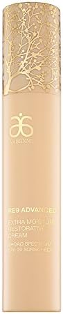 Arbonne RE9 Advanced Extra Moisture Restorative Day Creme Broad Spectrum SPF 20 - 1.3 fl.oz.Full Size, Brand New with New Packaging Design