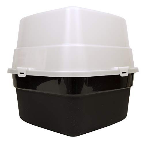 Nature's Miracle Advanced Hooded Corner Litter Box, Pack of 6 (P5915