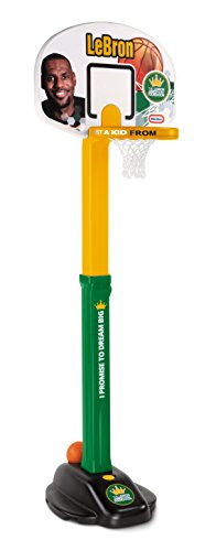 little tikes basketball hoop lebron james