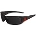 Safety Glasses, Smoke Lens Color, Black