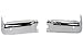 Evan Fischer Step Bumper for Ford F-150 2009-2014 2 Pc Fleetside/Styleside Face Bar Chrome Steel For Models With Rear Object Sensor Holes Replaces # 9L3Z17906B, FO1102372