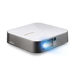 Viewsonic M2E portableLED-projector (Full HD, 1.000 lumen, Rec. 709, HDMI, USB, USB-C, WLAN-connectiviteit, Bluetooth…