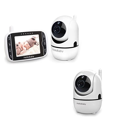 HelloBaby HB65 Baby Monitor with 1 Camera+1 Additional Camera