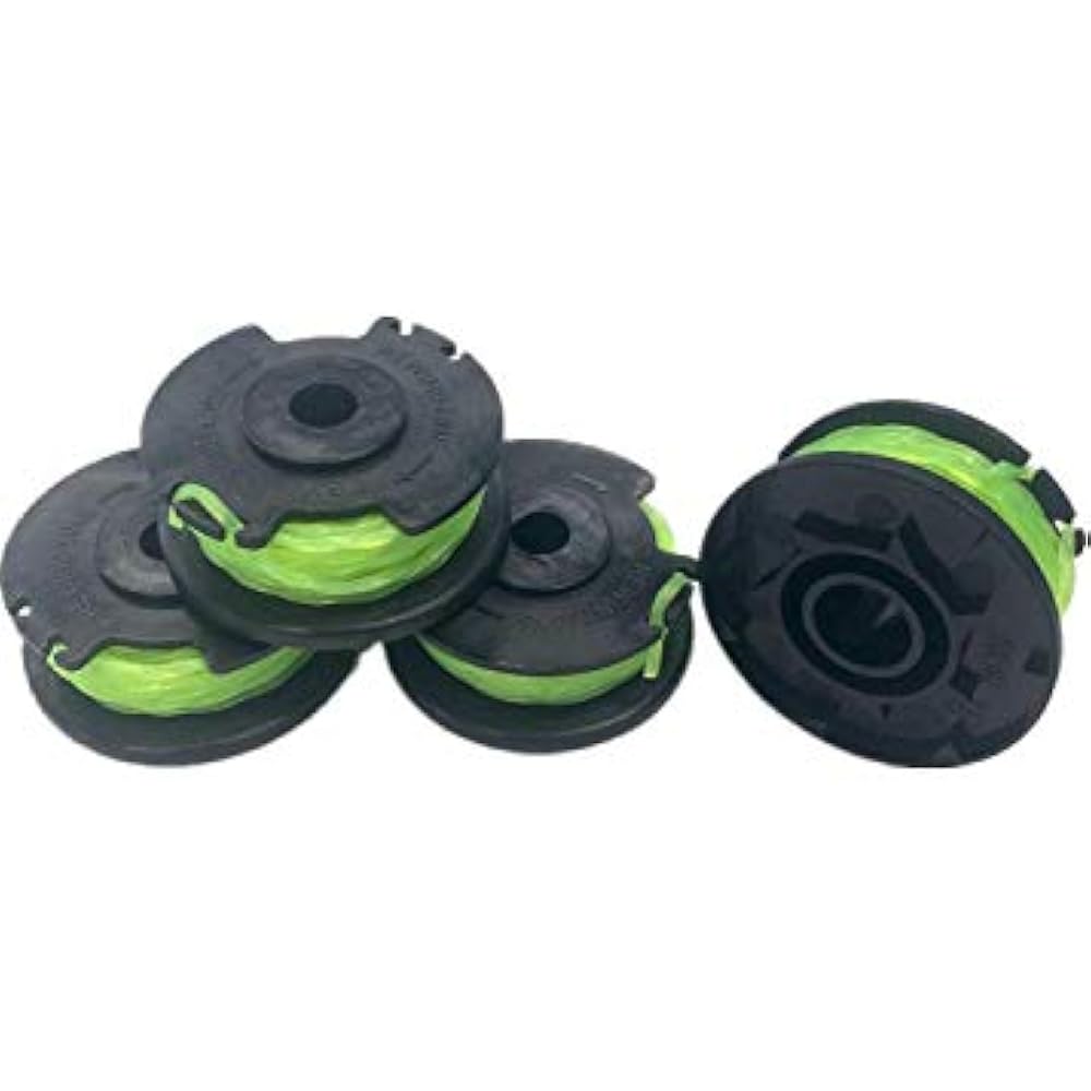Replacement Trimmer Spool Line Scotts AC80S3, Compatible 0.080", 4 Pack