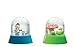 MindWare Make Your Own Glitter Snow Globes and Photo Snow Globes: Set of 2