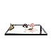 ICNBUYS Zen Garden Sakura Pagoda Bridge Landscape Stone Set with Free Rake and Pushing Sand Pen Base Tray Dimensions 11.8 x 0.4 x 9.4 inches