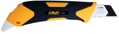 OLFA 1072198 LA-X 18mm Fiberglass Rubber Grip Heavy-Duty Utility Knife - //medicalbooks.filipinodoctors.org