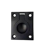 QCAA Solid Brass Flush Ring Pull, 36.5 x45