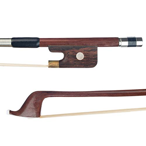 image for Baosity 4/4 Size Upright Double Bass Brazilwood Fisheye Bow French Sty