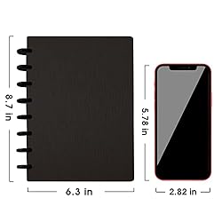 Yoment Discbound Notebook Customizable Spiral