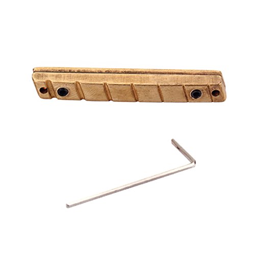 Guitar Brass Bridge Nut Guitar Parts Replacement For 7 String Guitar