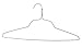100 Standard Gold Wire Hangers 18
