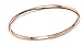 LOVE Beauties 1.5 MM Titanium Comfort Fit Wedding Band Ring Rose Gold Plated Classy Domed Ring(7)