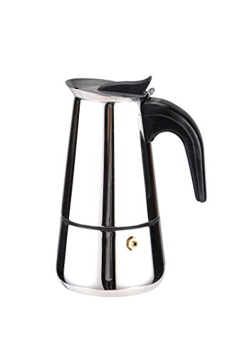 Home Basics EM00248 2 Cup Stainless Steel Espresso Maker Home Basics EM00248 2 Cup Stainless Steel Espresso Maker