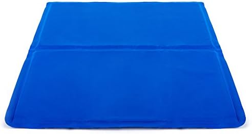 Pet Self Cooling Mat for Dogs &amp; Cats I Comfort Non-Toxic Gel Cooling Pad for Kennels, Crates and Beds - Pressure Activated Pet Mat