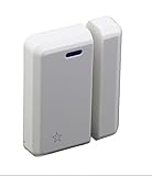 CROSSPOINT Extra Add-On Window/Door Sensor for the STARPOINT Expandable Wireless Multi-Unit Long Range Doorbell Chime Alert System, ED, White