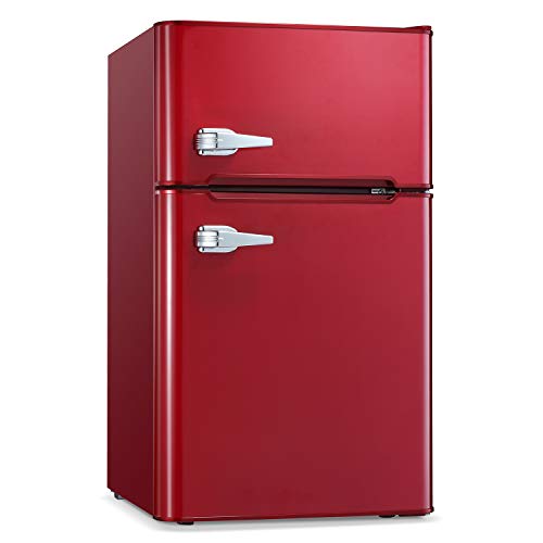 Antarctic Star Mini Fridge Compact Refrigerator 3.2Cu.Ft. AC Only 15