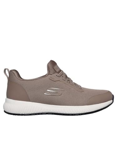 Squad SrSneaker para Mujer, Punto Plano Gris Pardo, 38 EU