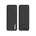 Koral Luma 3000 Portable Charger - Compact 3000mAh Power Bank (External Battery) for iPhone 6, 7, 8, X , iPad , Kindle, Samsung Galaxy & all Android (Grey)